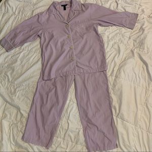 Lilac Lauren by Ralph Lauren Pajama Set size M